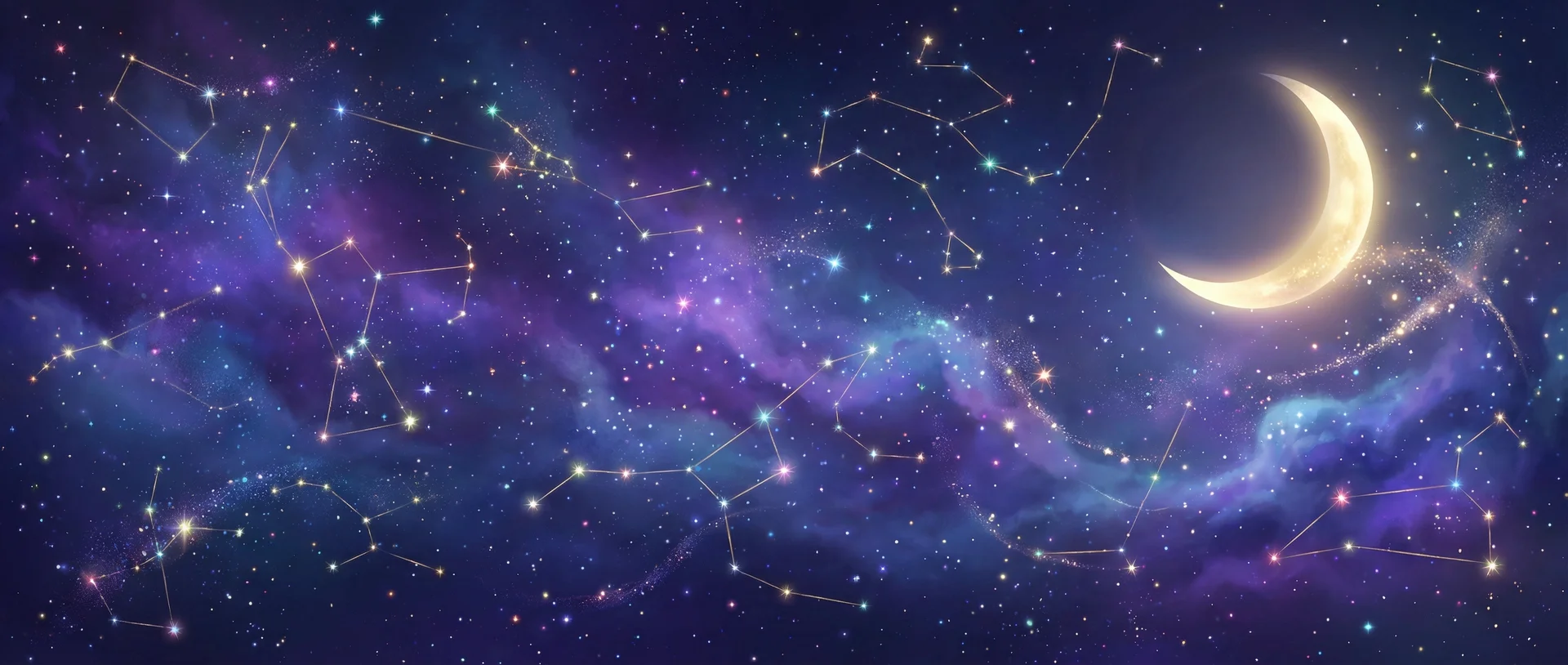 星空背景 - 麻生舞 | 每日星座运势与塔罗占卜